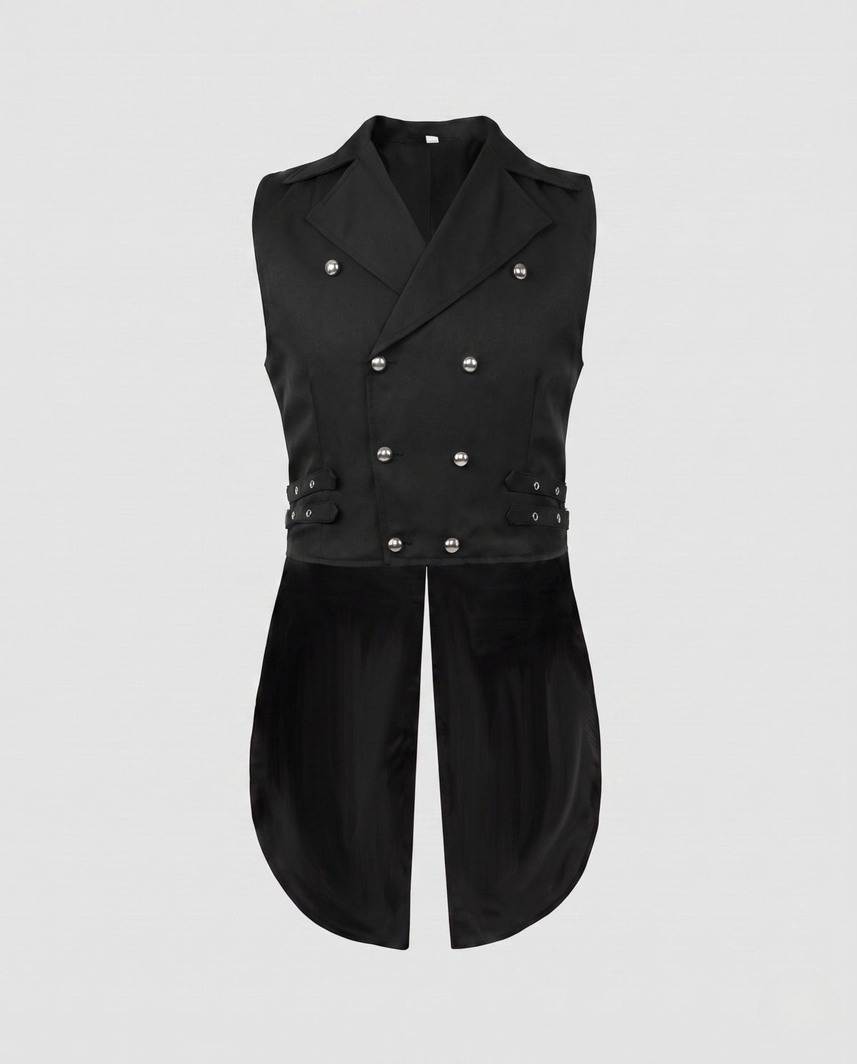 Stilfuld og elegant vest til kvinder med luksuriøse detaljer og asymmetrisk snit