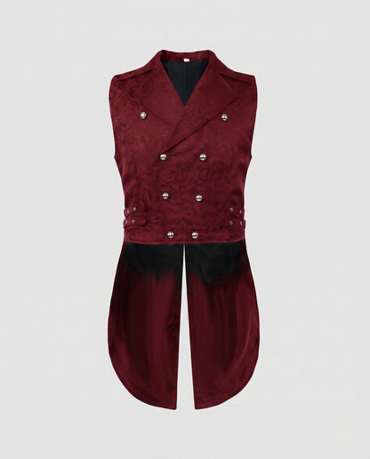 Stilfuld og elegant vest til kvinder med luksuriøse detaljer og asymmetrisk snit