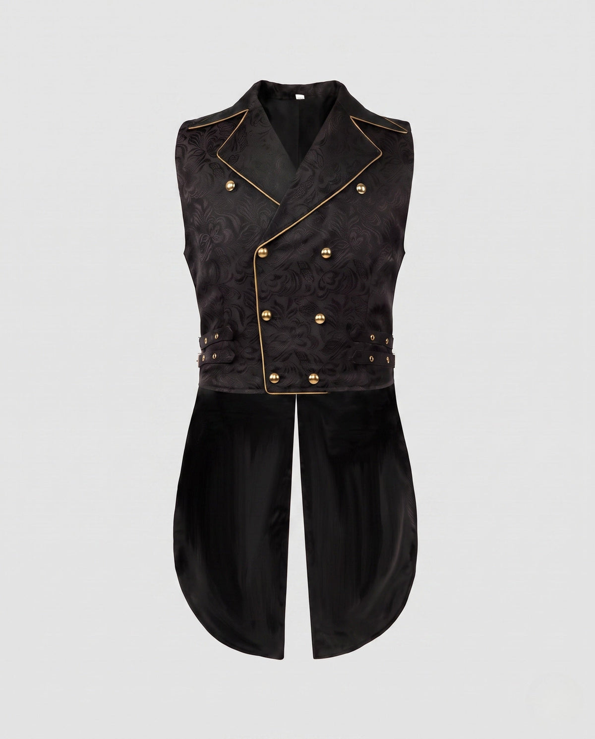 Stilfuld og elegant vest til kvinder med luksuriøse detaljer og asymmetrisk snit