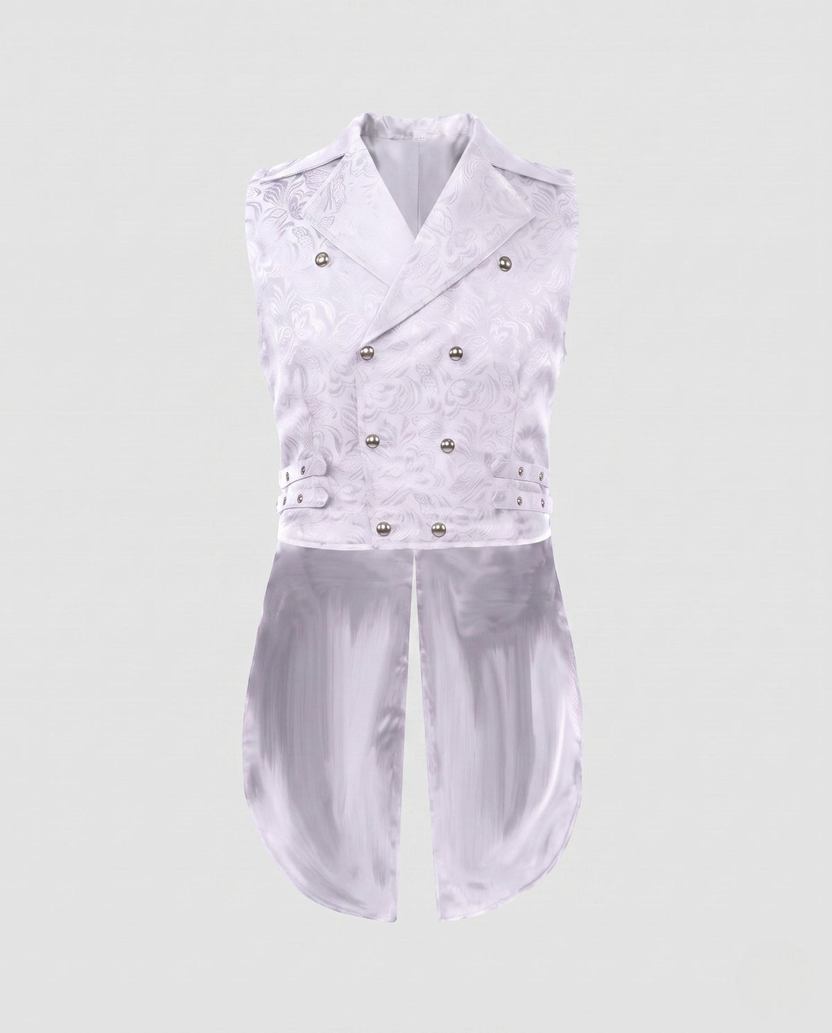 Stilfuld og elegant vest til kvinder med luksuriøse detaljer og asymmetrisk snit
