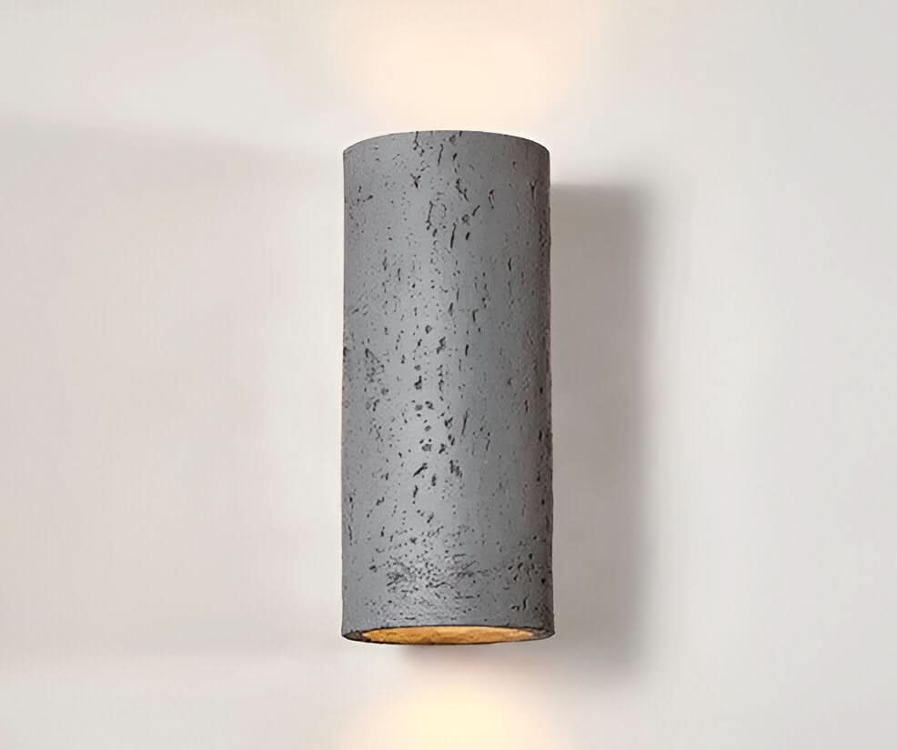 StoneBeam LED Cylinder Væglampe – Sæt af 2