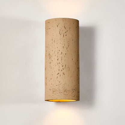 StoneBeam LED Cylinder Væglampe – Sæt af 2