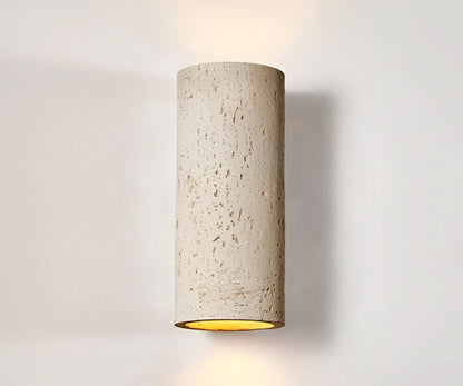 StoneBeam LED Cylinder Væglampe – Sæt af 2