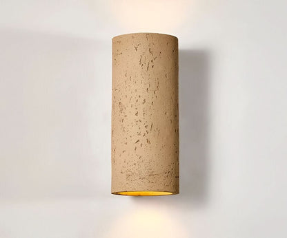 StoneBeam LED Cylinder Væglampe – Sæt af 2
