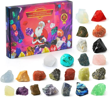 StoneMagic | Julekalender – 24 Naturlige Krystal Skatte