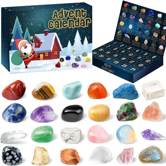 StoneMagic | Julekalender – 24 Naturlige Krystal Skatte