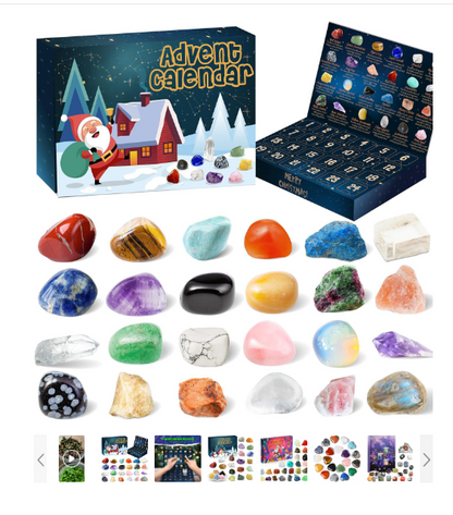 StoneMagic | Julekalender – 24 Naturlige Krystal Skatte