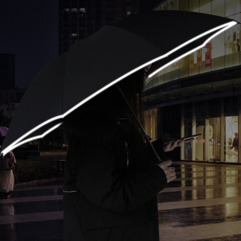 StormShield | Fuldautomatisk Paraply med LED-belysning