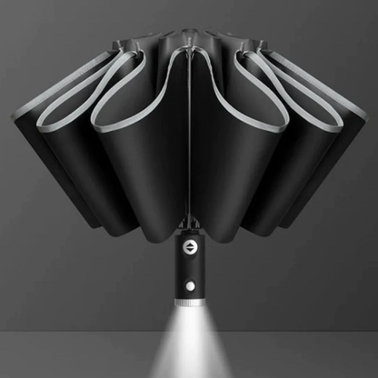 StormShield | Fuldautomatisk Paraply med LED-belysning