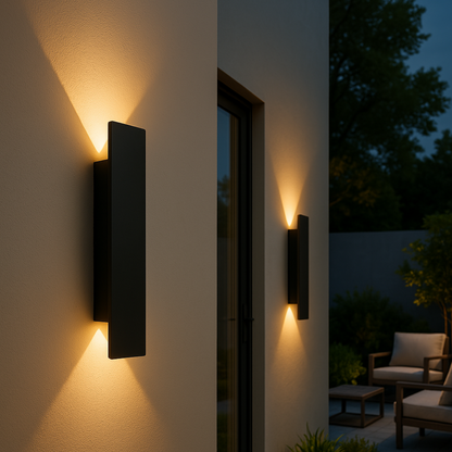 Streamline LED Væglampe - Vejrbestandig