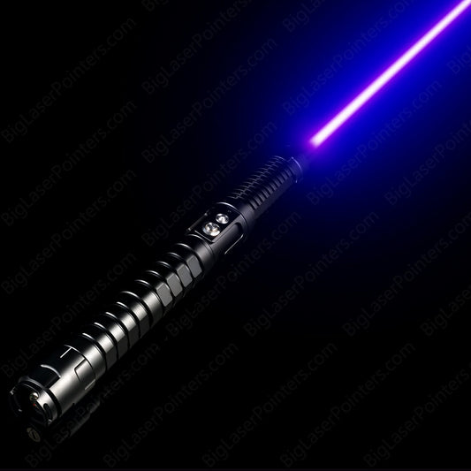 Taktisk Laser Lommelygte - Højtydende Blå Laser | Lang Rækkevidde