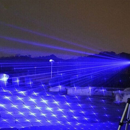 Taktisk Laser Lommelygte - Højtydende Blå Laser | Lang Rækkevidde