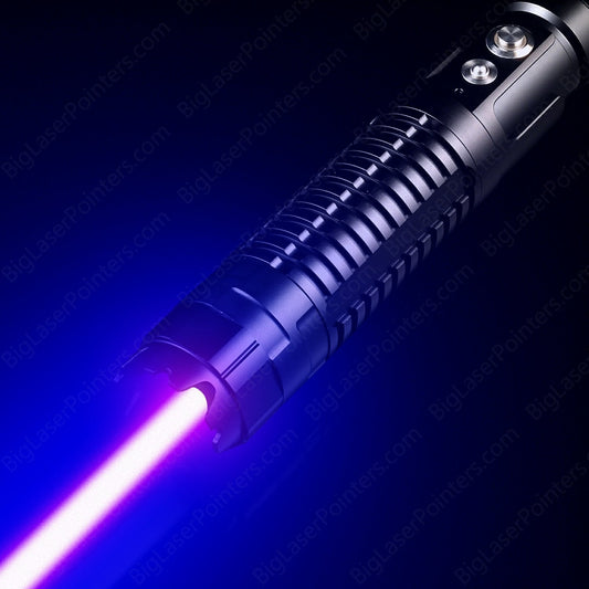 Taktisk Laser Lommelygte - Højtydende Blå Laser | Lang Rækkevidde