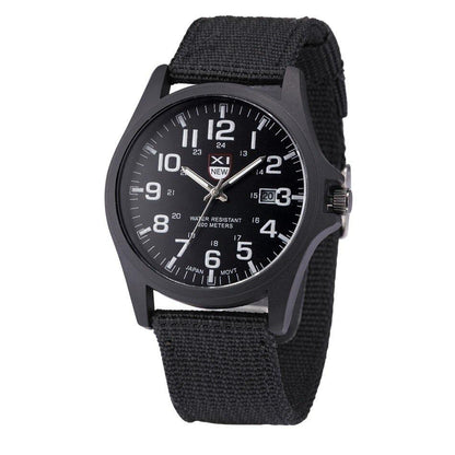 Taktisk Militær Ur – Holdbart & Vandtæt Army-Style Armbåndsur