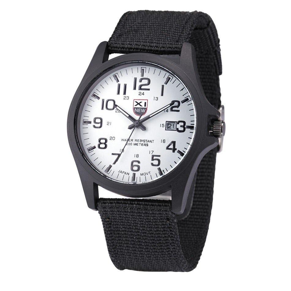 Taktisk Militær Ur – Holdbart & Vandtæt Army-Style Armbåndsur