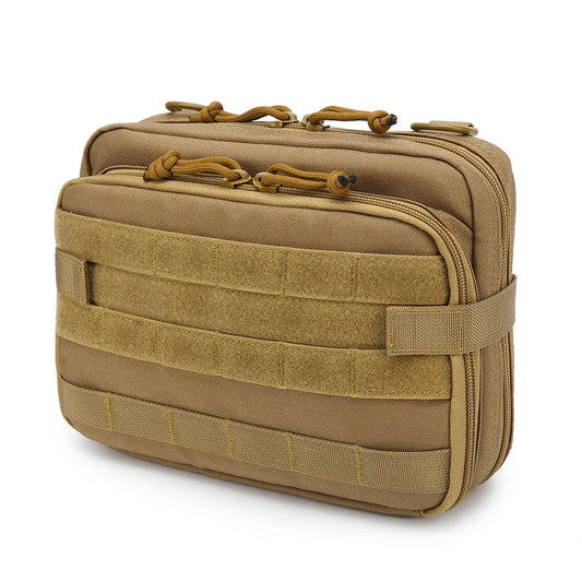 Taktisk MOLLE Administrationspouch med Magasinopbevaring & Utility