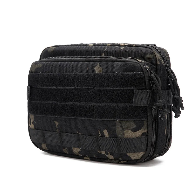 Taktisk MOLLE Administrationspouch med Magasinopbevaring & Utility