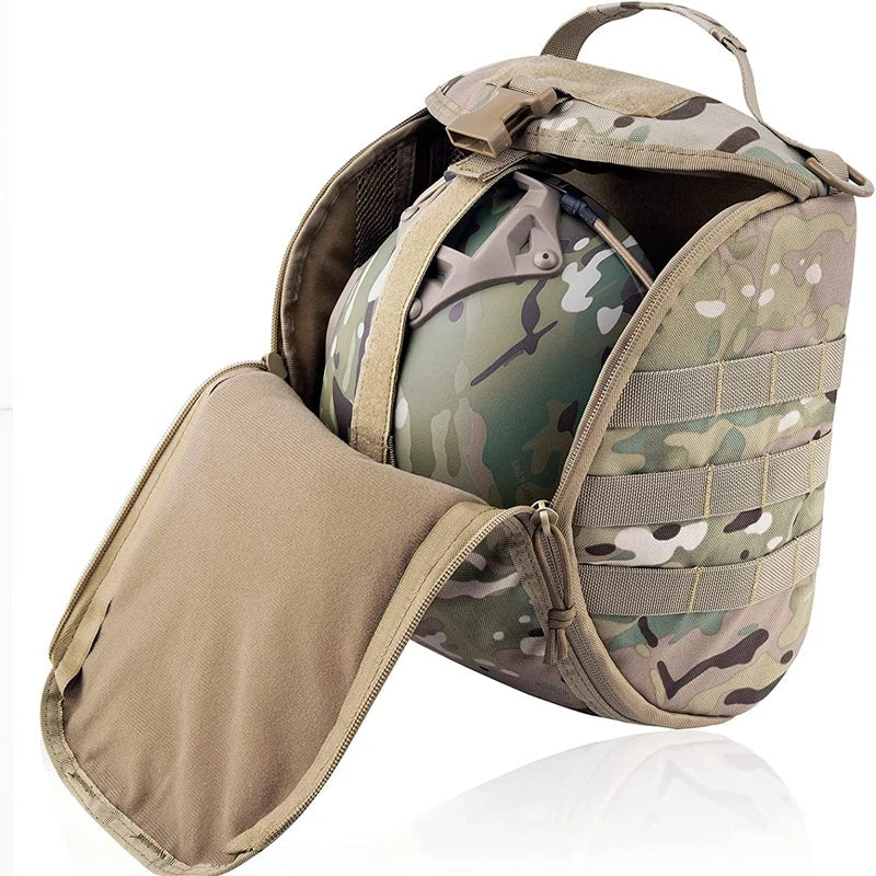 Taktisk MOLLE Hjelmtaske