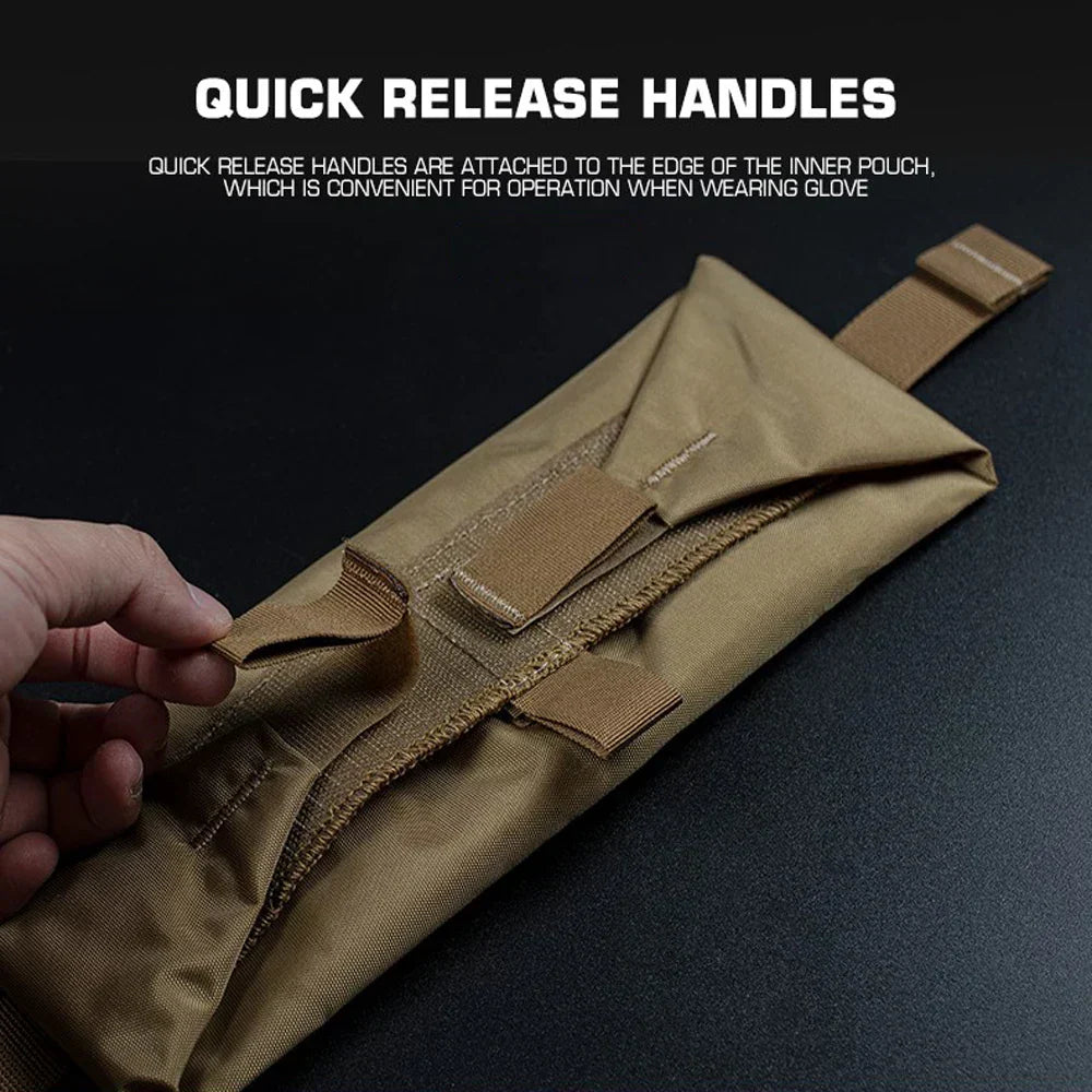 Taktisk Roll-Up EMT IFAK Pouch med MOLLE Kompatibilitet