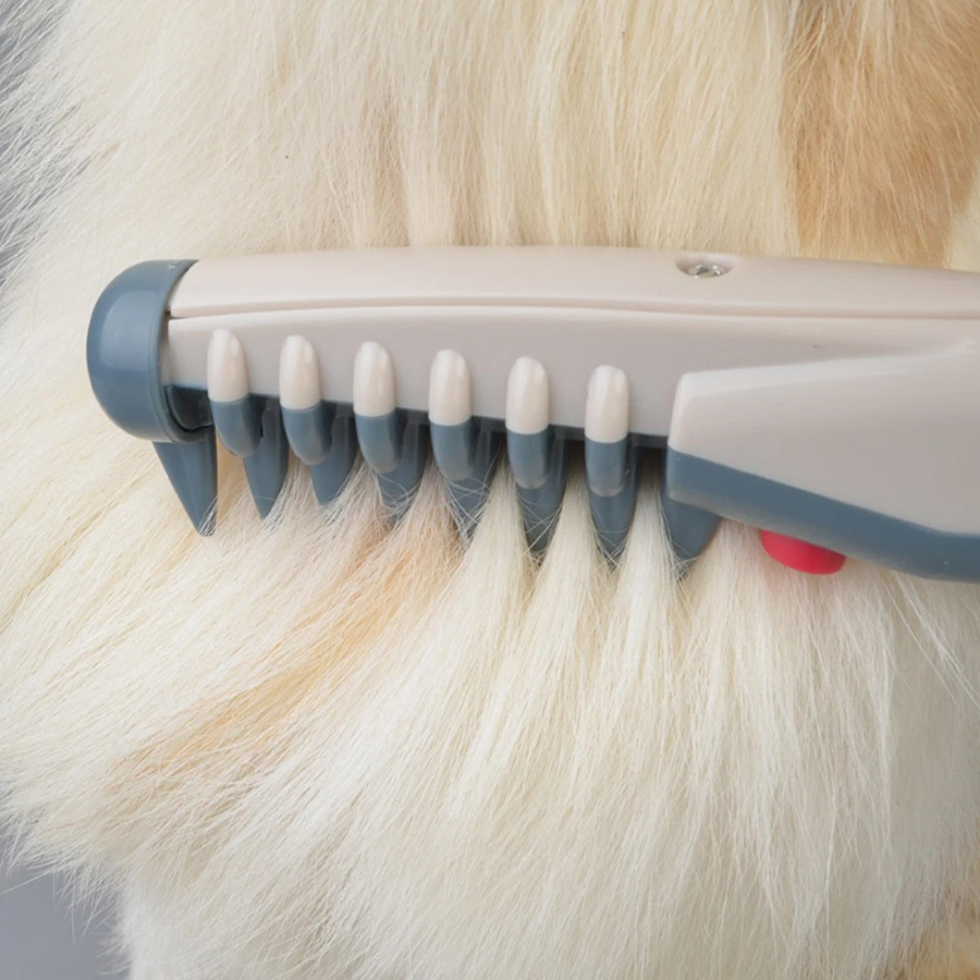 Tangle-Free Pet Grooming Brush – Skånsom & Effektiv Uldudretter til Katte & Hunde