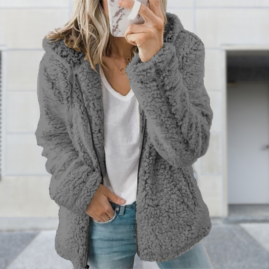 Teddy | Blød og Varm Lynlås Vest
