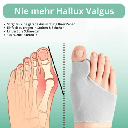 Teenagerens Bunion Korrigerer, Diskret og Komfortabel, Blødt Hudfarvet Materiale – Smertelindring