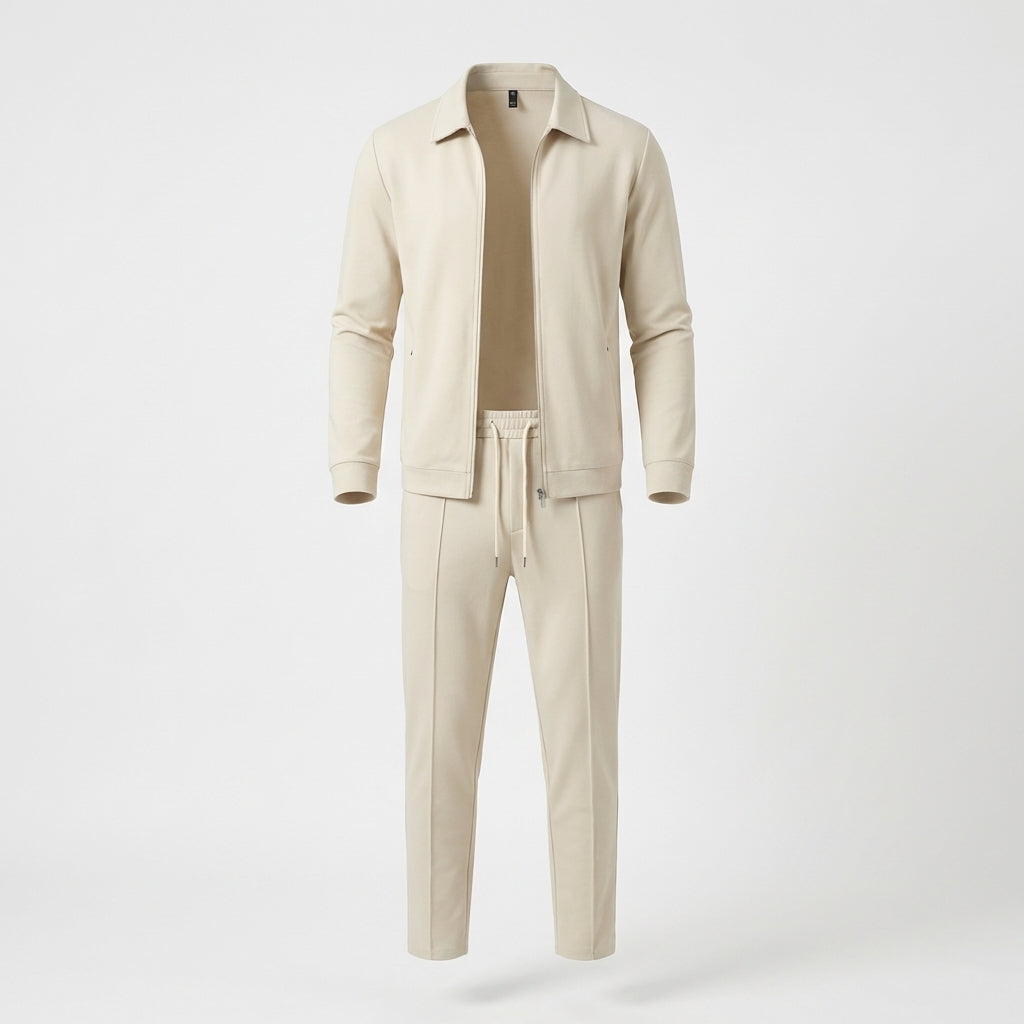 Image of Teodor | Herre Tracksuit Sæt med Lynlås