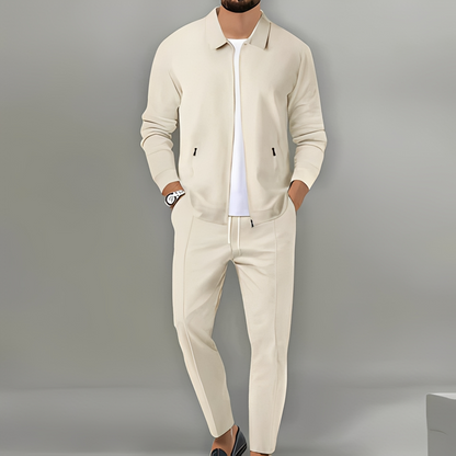 Image of Teodor | Herre Tracksuit Sæt med Lynlås