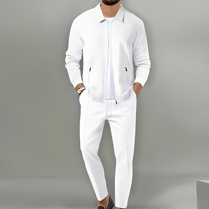 Image of Teodor | Herre Tracksuit Sæt med Lynlås