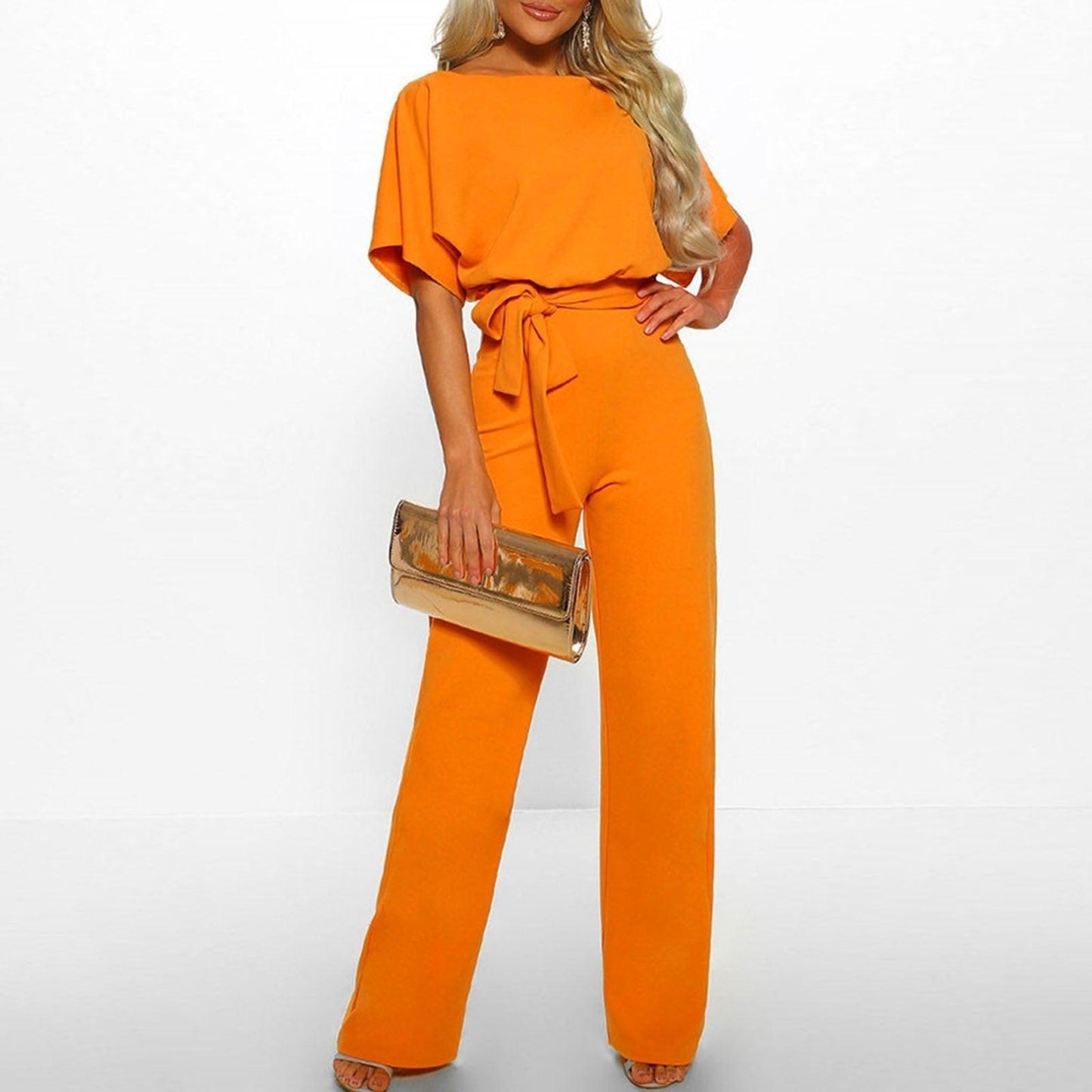 Image of Thorhild | Dame Wide Leg Jumpsuit Sæt