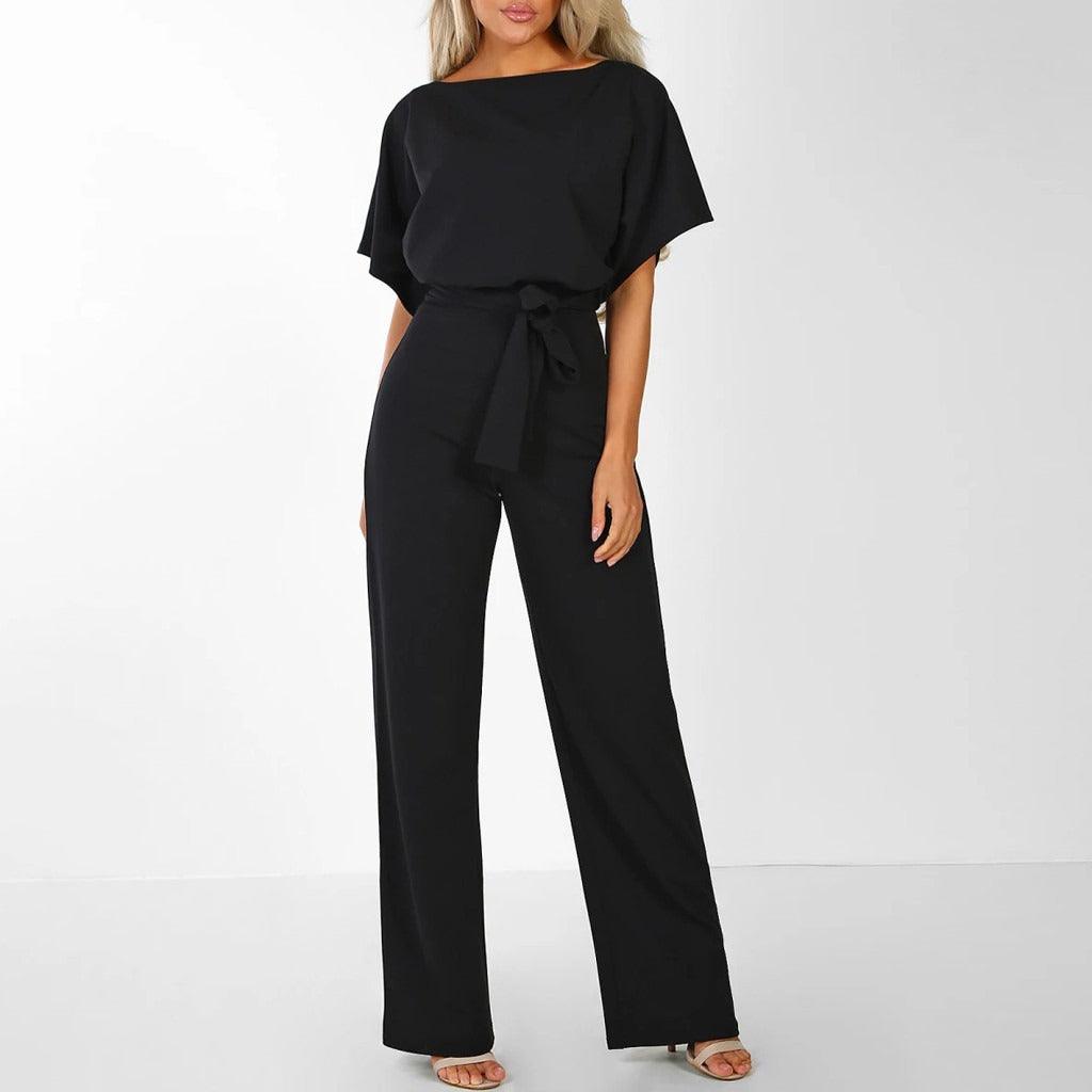 Image of Thorhild | Dame Wide Leg Jumpsuit Sæt