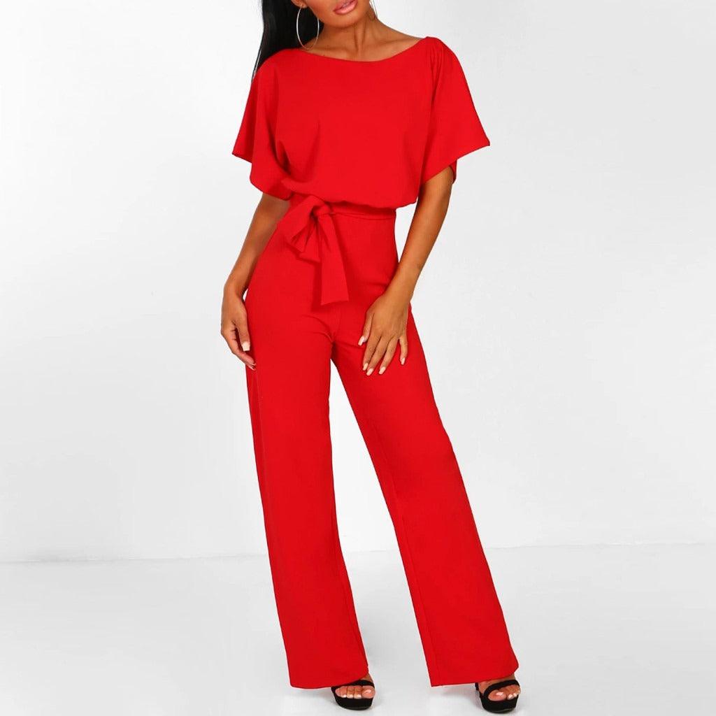 Image of Thorhild | Dame Wide Leg Jumpsuit Sæt