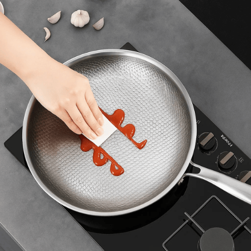 Titan Premium Titanium Non-Coated Pande til Alle Kogeplader