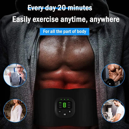 ToningBelt - Bærbar Nem Komfortabel Muskelstimulator Toningbælte