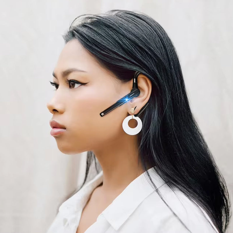 Trådløs Bluetooth Headset med Støjdæmpning og HiFi Lyd
