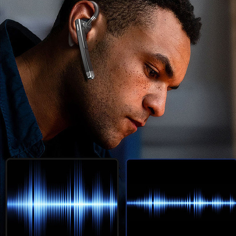 Trådløs Bluetooth Headset med Støjdæmpning og HiFi Lyd