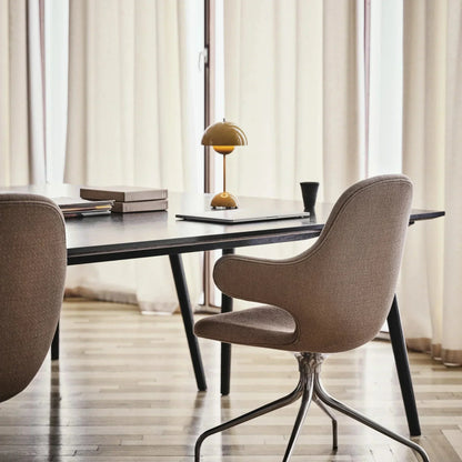 Trådløs Retro LED Bordlampe med Parasol Design