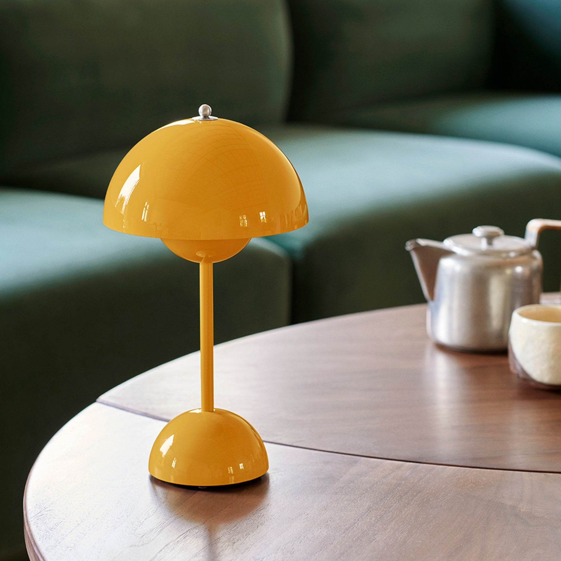 Trådløs Retro LED Bordlampe med Parasol Design