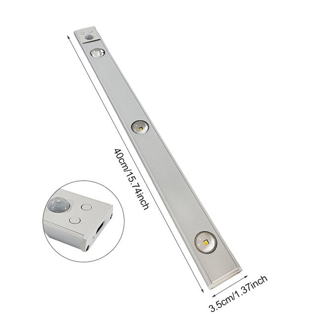 Trådløs Smart LED Armatur med Bevægelsessensor