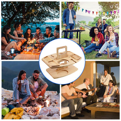 Træ Picnicbord