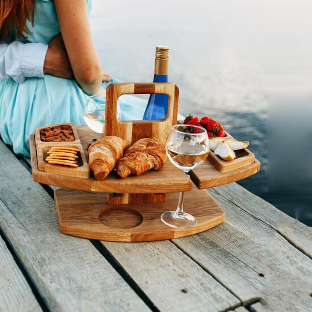 Træ Picnicbord