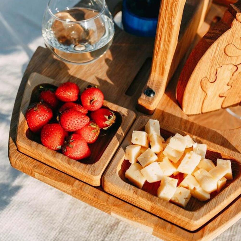 Træ Picnicbord