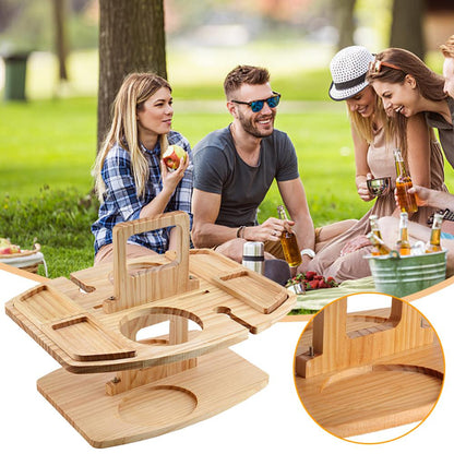 Træ Picnicbord