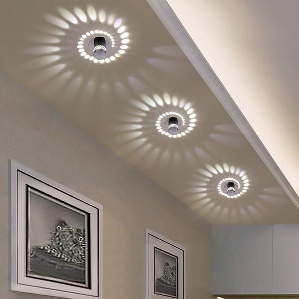 TwistLume | Unik Twisted LED Loftlampe