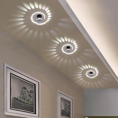 TwistLume | Unik Twisted LED Loftlampe