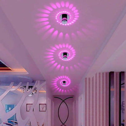 TwistLume | Unik Twisted LED Loftlampe