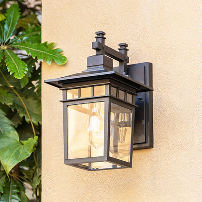 Udendørs Vandtæt Lantern Væglampe