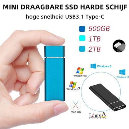 Ultra-Hurtig Ekstern Bærbar Harddisk