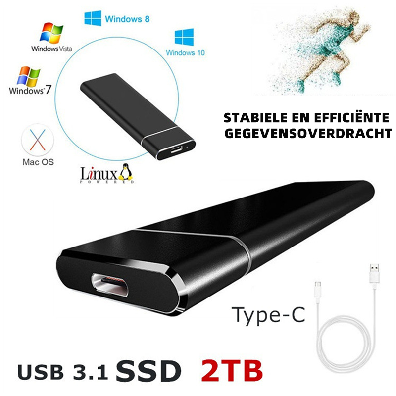 Ultra-Hurtig Ekstern Bærbar Harddisk