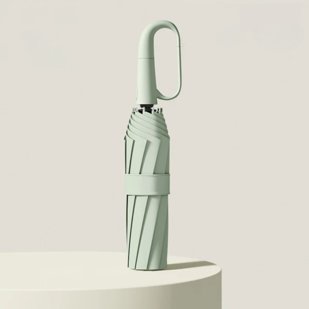 Ultra Vindafvisende Paraply med Reflekterende Kant | Automatisk